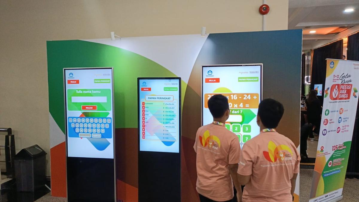 Interactive Quiz App for the Kemendikbud Prestasi Anak Bangsa Event